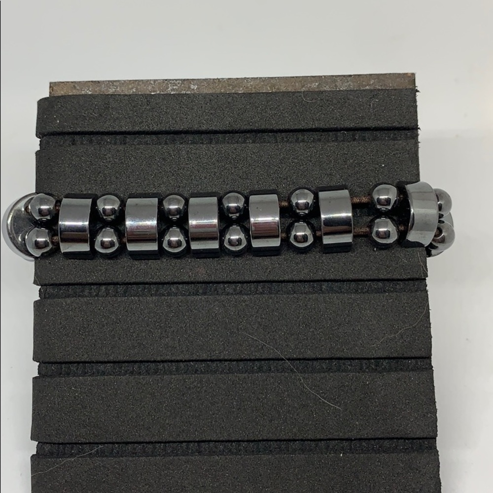 Hematite stretchy bracelet